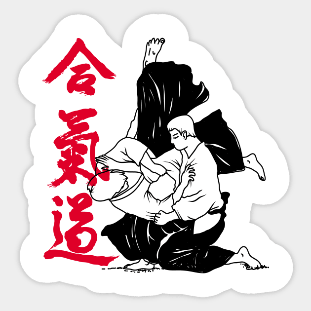 Aikido Sticker by vesterias